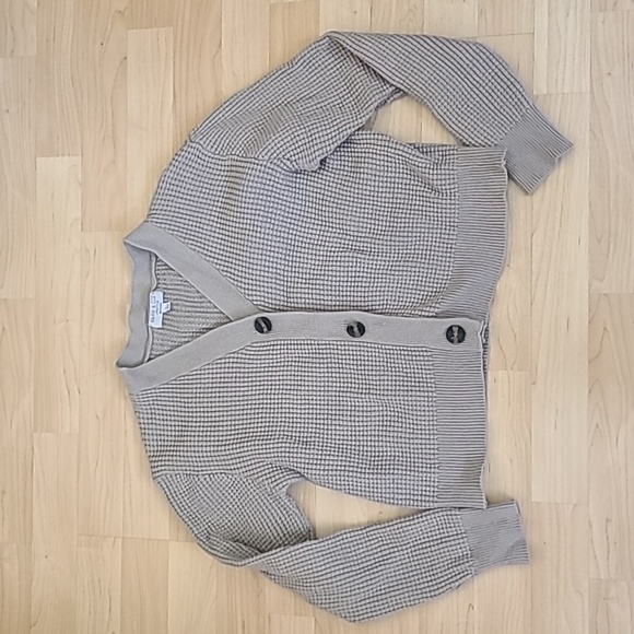 Warm & Cozy Knitted Sweater Cardigan Green Sage Size L - Picture 1 of 6